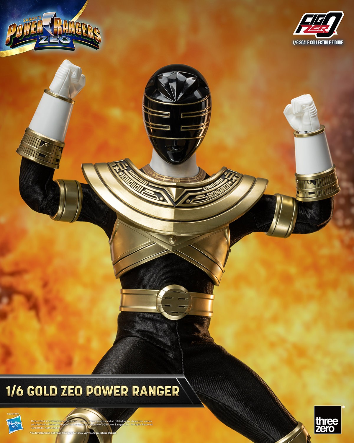 ホット セールの通販 Scale Sixth Ranger Power Zeo Gold Figure Threezero by デュエルマスターズ