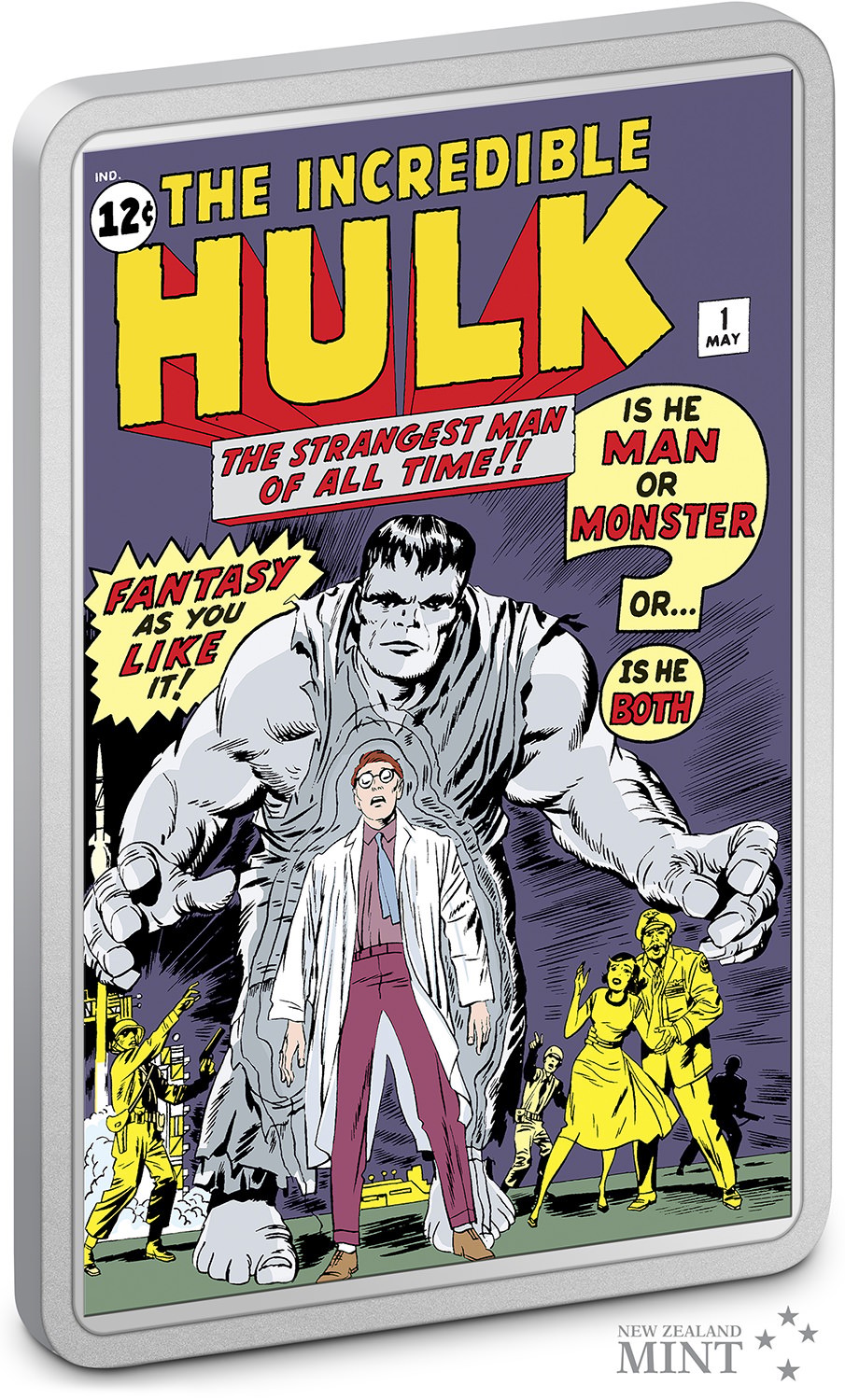 The Incredible Hulk #1 2oz Silver Coin Silver Collectible by New