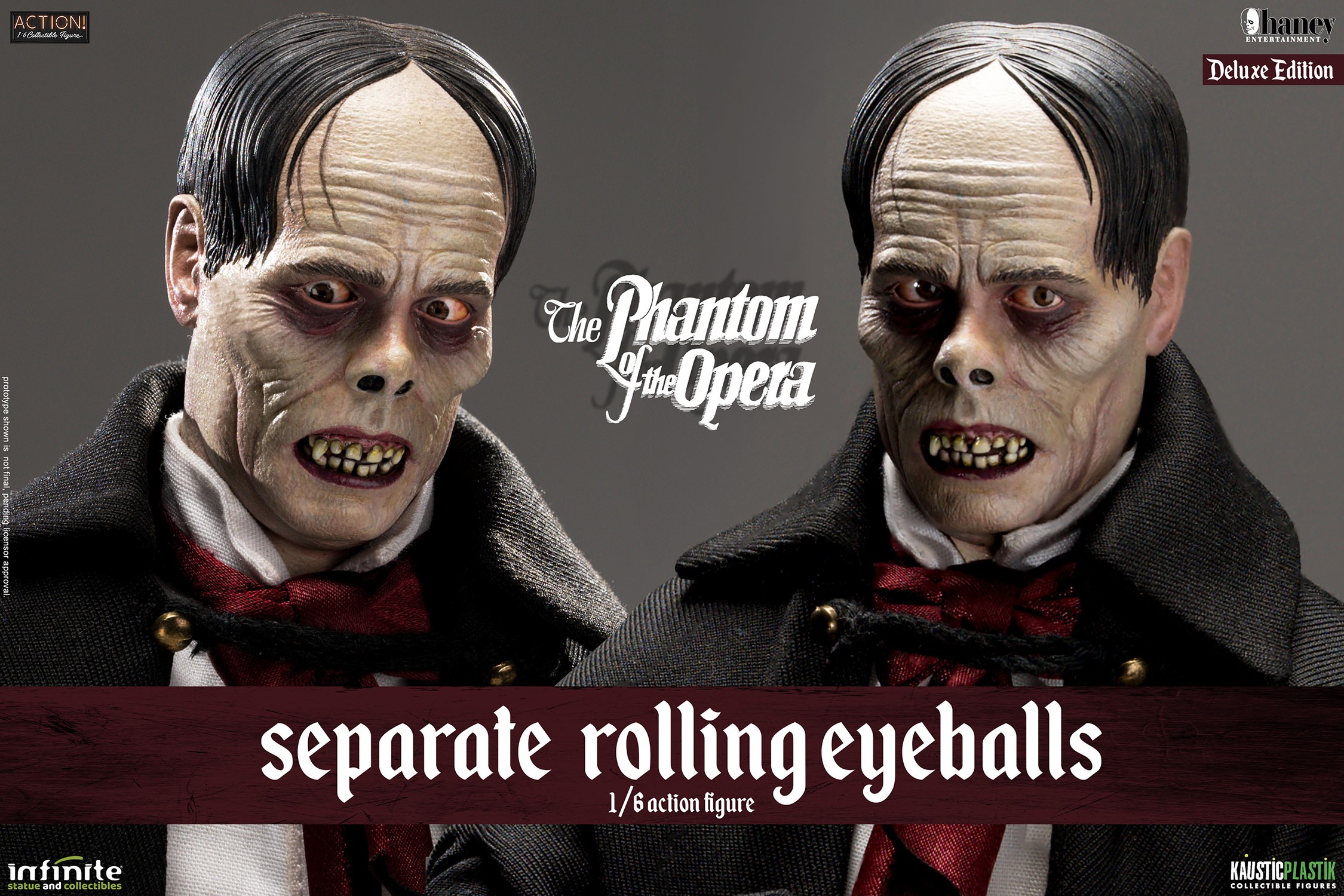 The Phantom of the Opera Lon Chaney as Phantom of the Opera Deluxe Sixth Scale Figure  (Prototype Shown) View 14