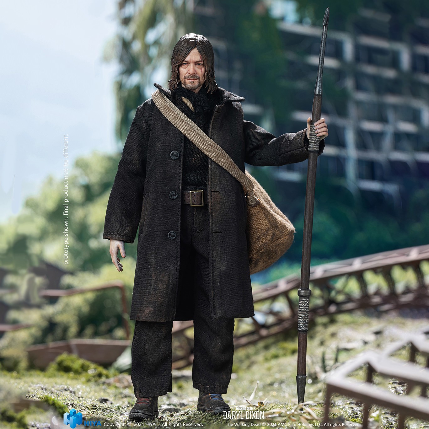 The Walking Dead Daryl Dixon Action Figure  (Prototype Shown) View 1