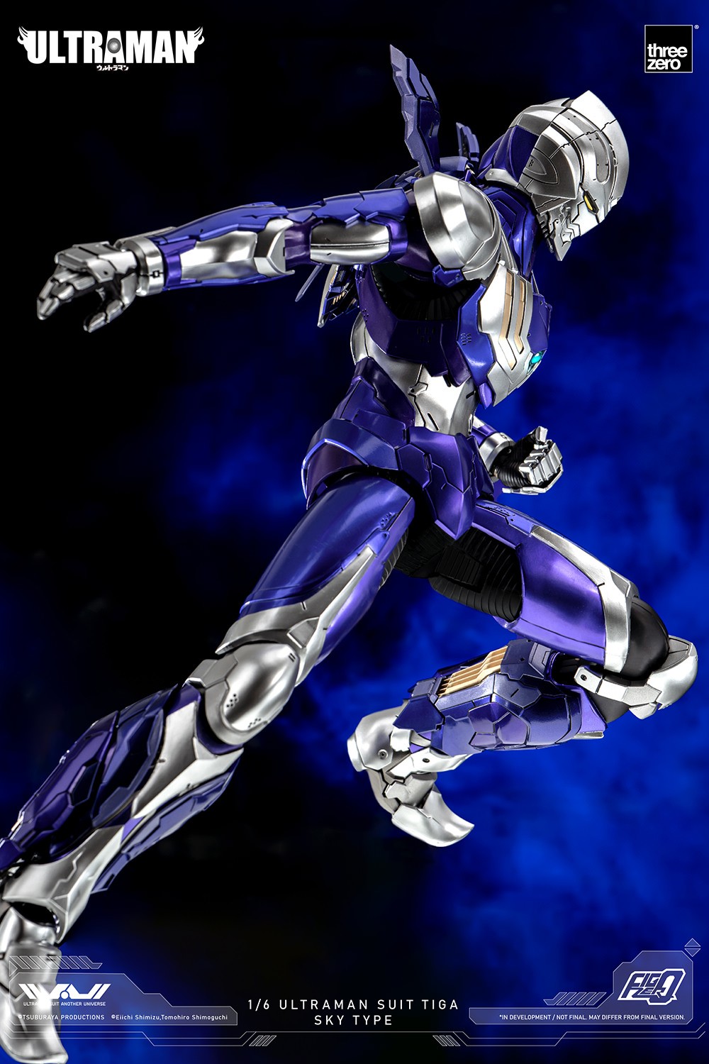 Ultraman Suit Tiga Sky Type Sixth Scale Figure by Threezero Ultraman Suit Tiga Sky Type Sixth Scale Figure by Threezero