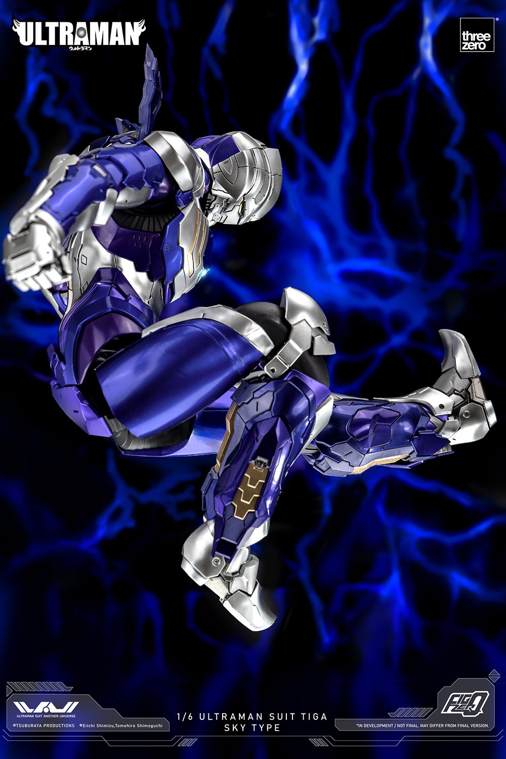 Ultraman Suit Tiga Sky Type Sixth Scale Figure by Threezero Ultraman Suit Tiga Sky Type Sixth Scale Figure by Threezero