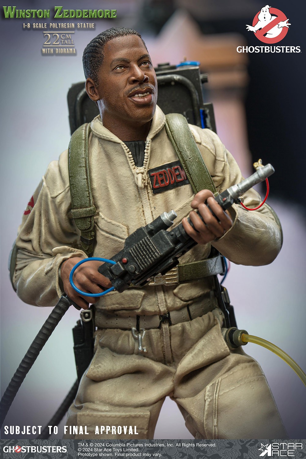Ghostbusters Winston Zeddemore Statues  (Prototype Shown) View 6