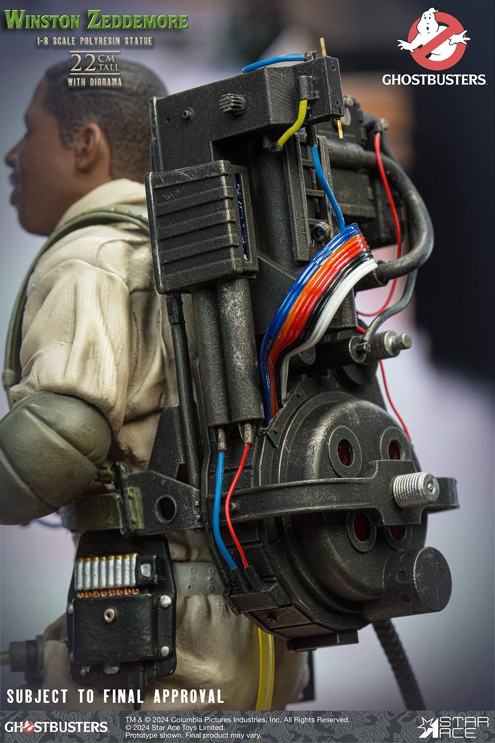 Ghostbusters Winston Zeddemore Statues  (Prototype Shown) View 7