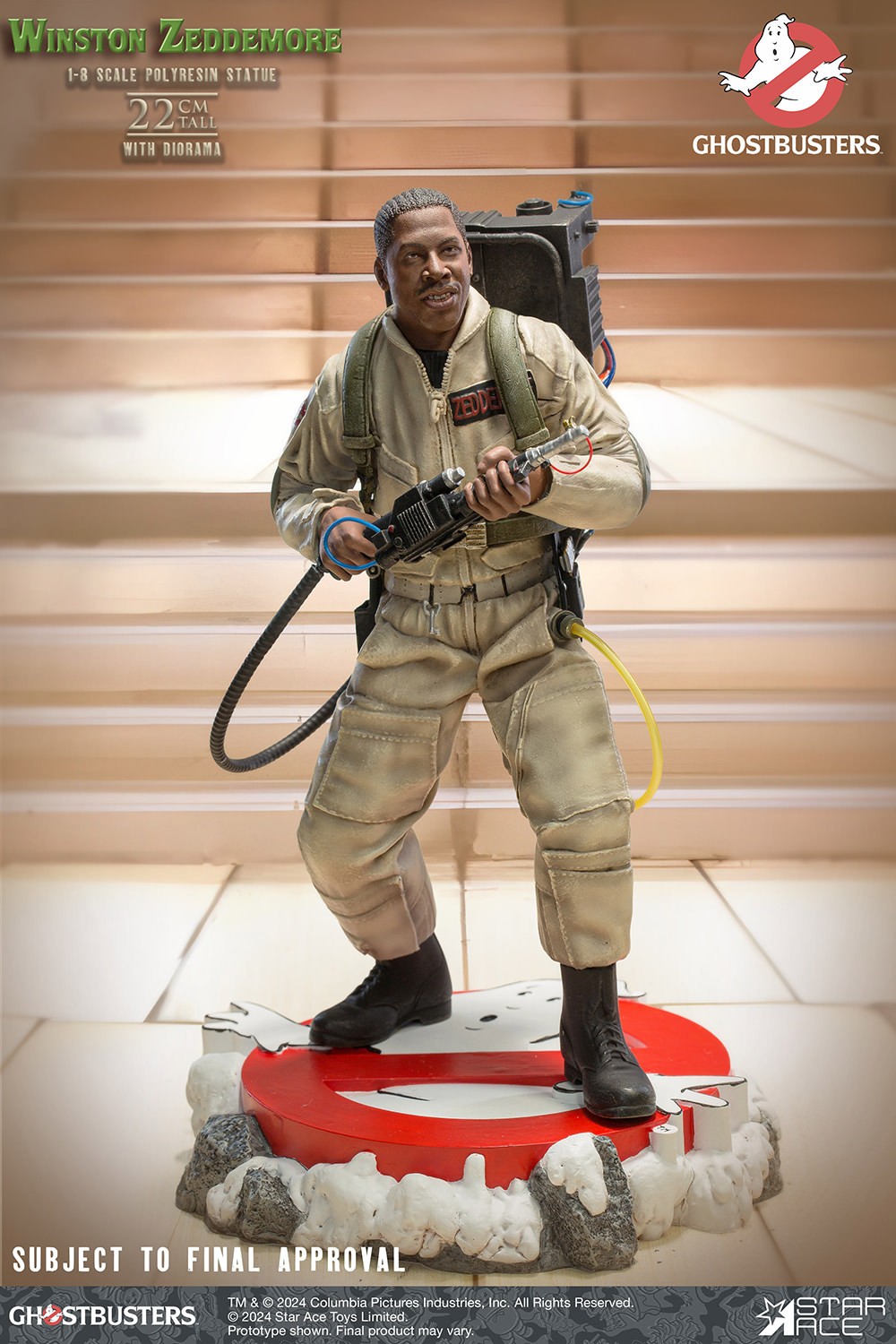 Ghostbusters Winston Zeddemore Statues  (Prototype Shown) View 8