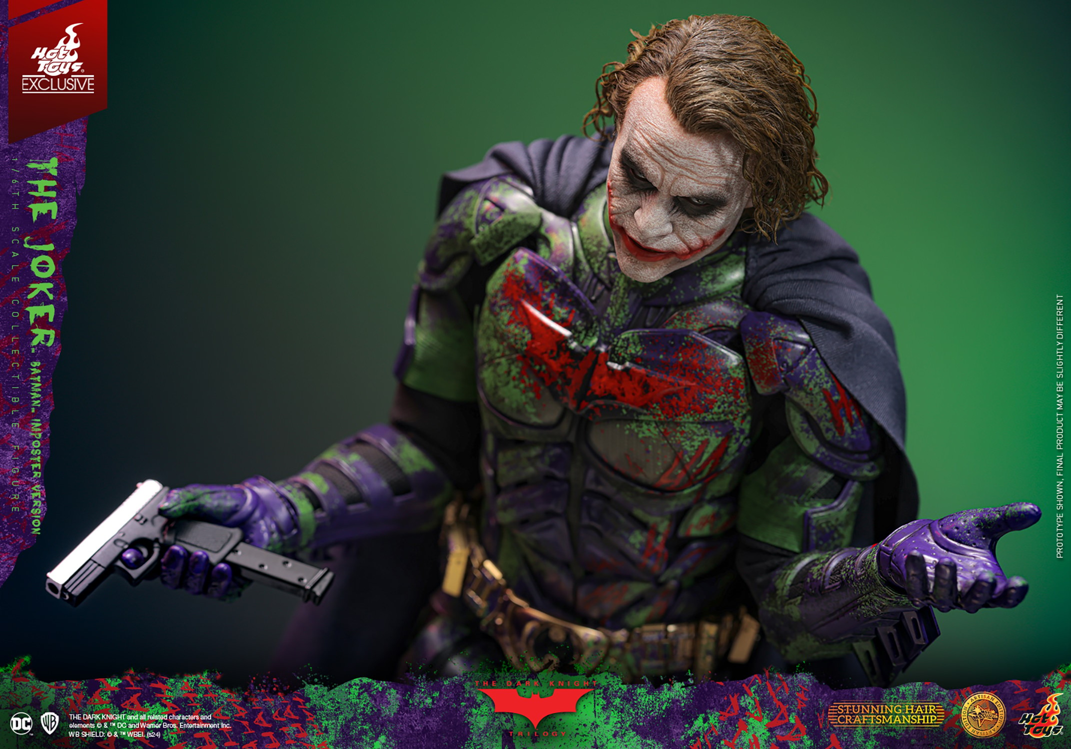 DC Comics The Joker (Batman Imposter Version) (Artisan Edition) Sixth Scale Figure  (Prototype Shown) View 14