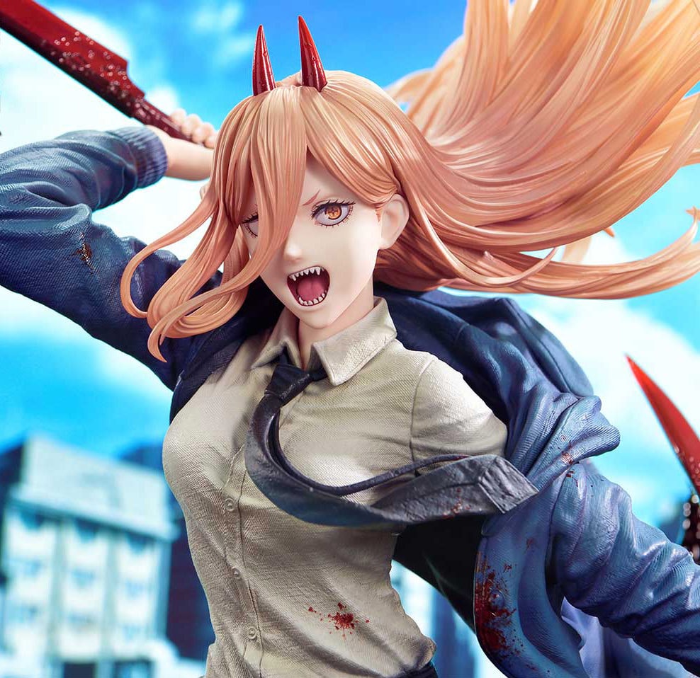 Chainsaw Man Power (Deluxe Version) Quarter Scale Statue  (Prototype Shown) View 4