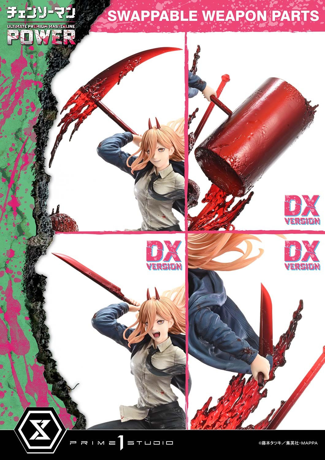 Chainsaw Man Power (Deluxe Version) Quarter Scale Statue  (Prototype Shown) View 9