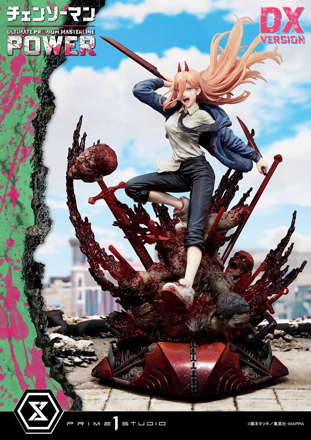 Chainsaw Man Power (Deluxe Version) Quarter Scale Statue  (Prototype Shown) View 18