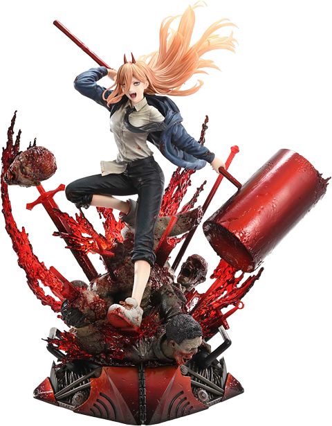 Chainsaw Man Power (Deluxe Version) Quarter Scale Statue  (Prototype Shown) View 32