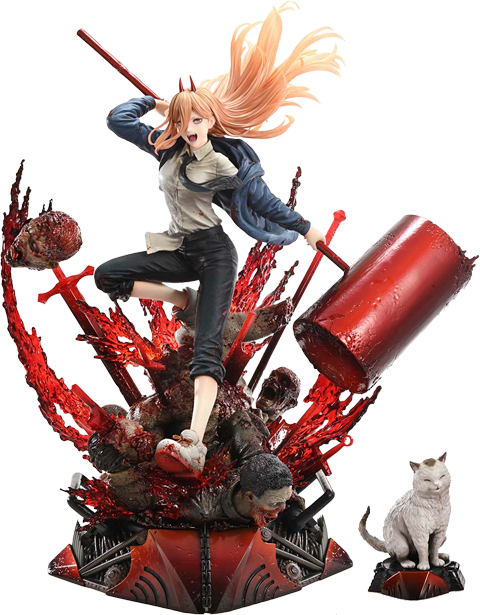 Chainsaw Man Power (Deluxe Bonus Version) Quarter Scale Statue  (Prototype Shown) View 13