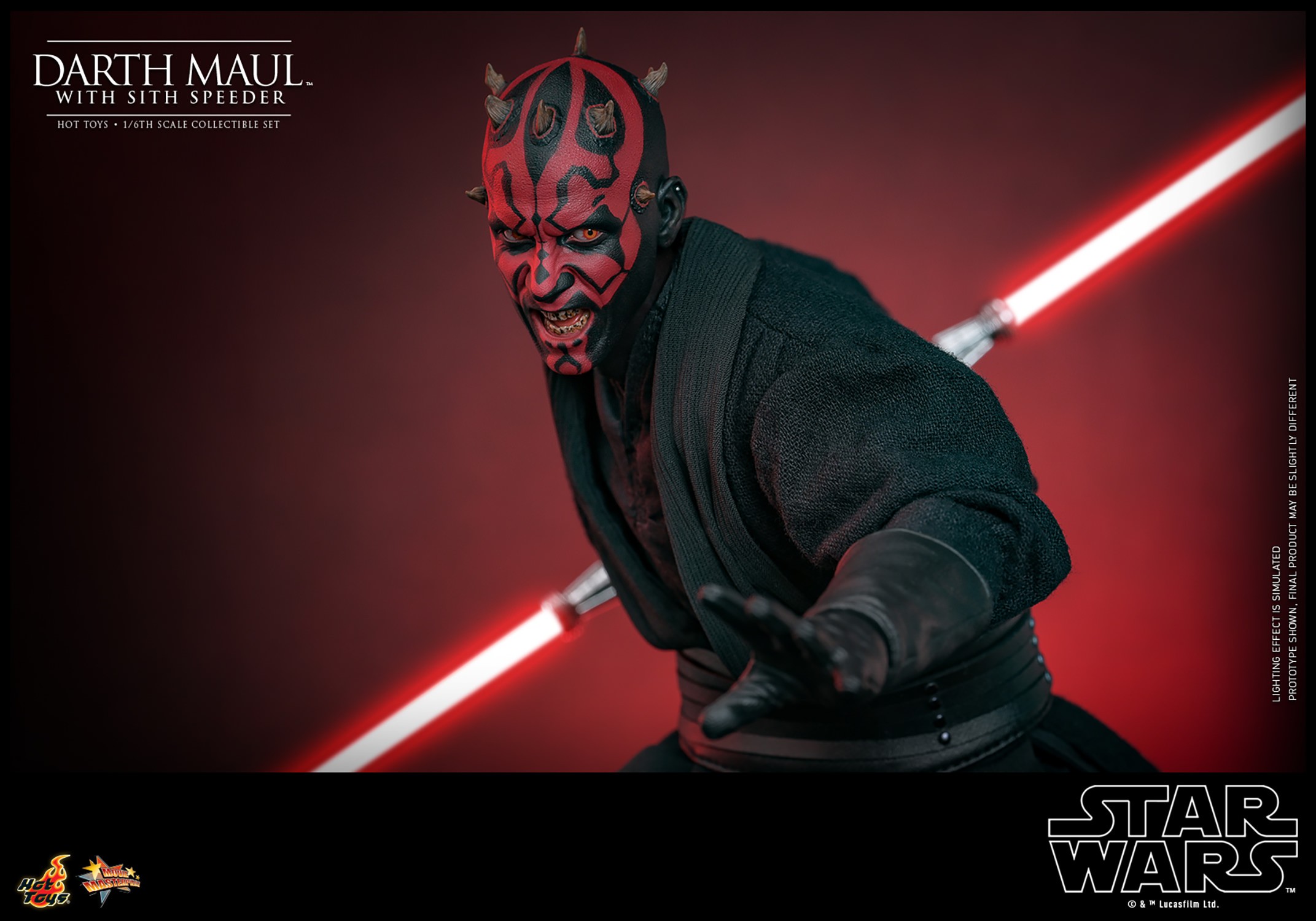 Darth Maul with Sith Speeder Collector Edition (Prototype Shown) View 16