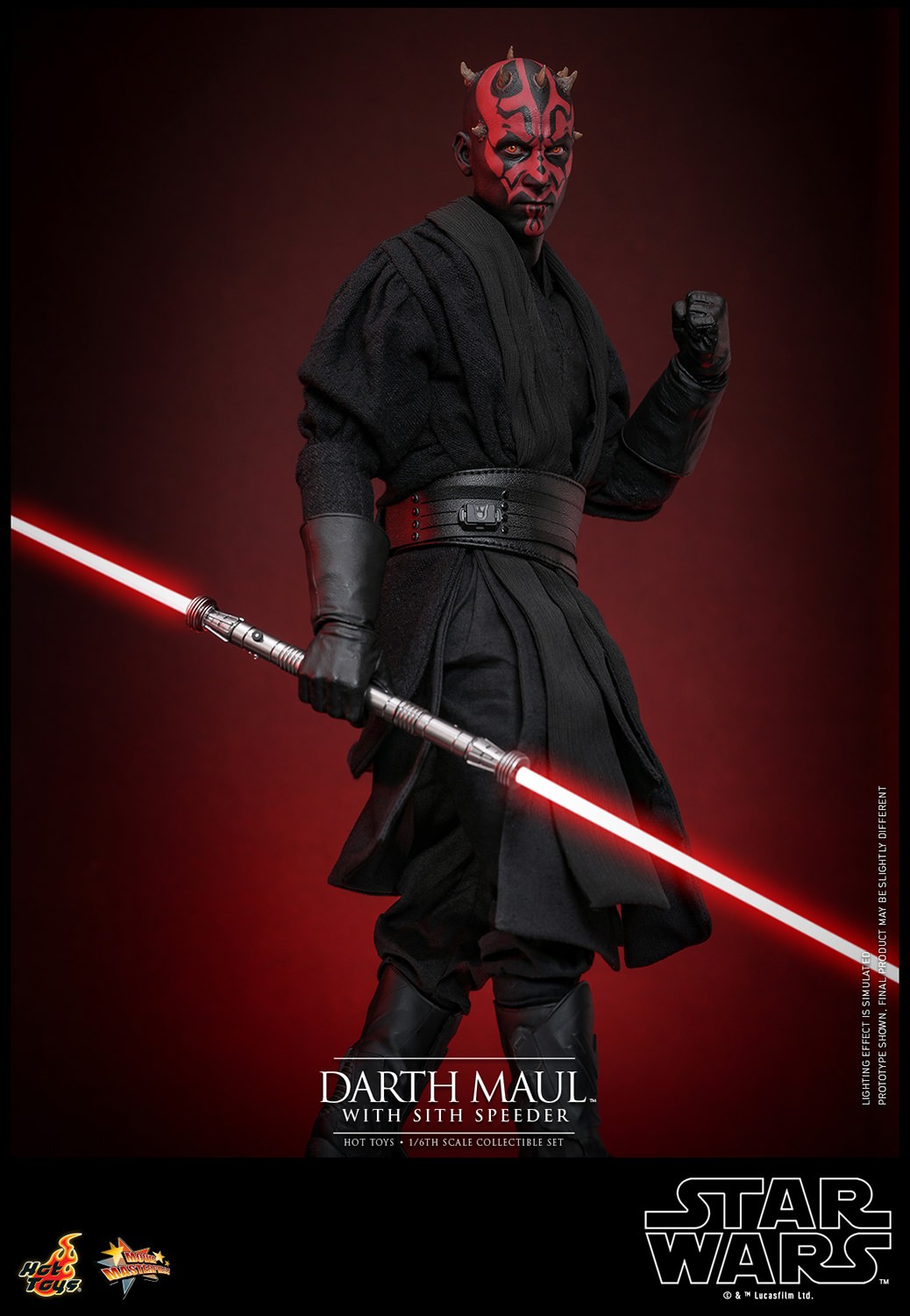 Darth Maul with Sith Speeder (Special Edition) (Prototype Shown) View 6