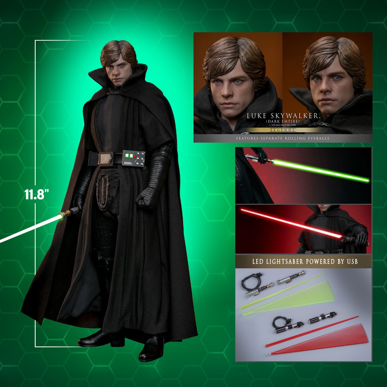 日本最級 Skywalker™ Luke (Dark Toys Hot by Figure Scale Sixth Empire) SF・ファンタジー・ホラー