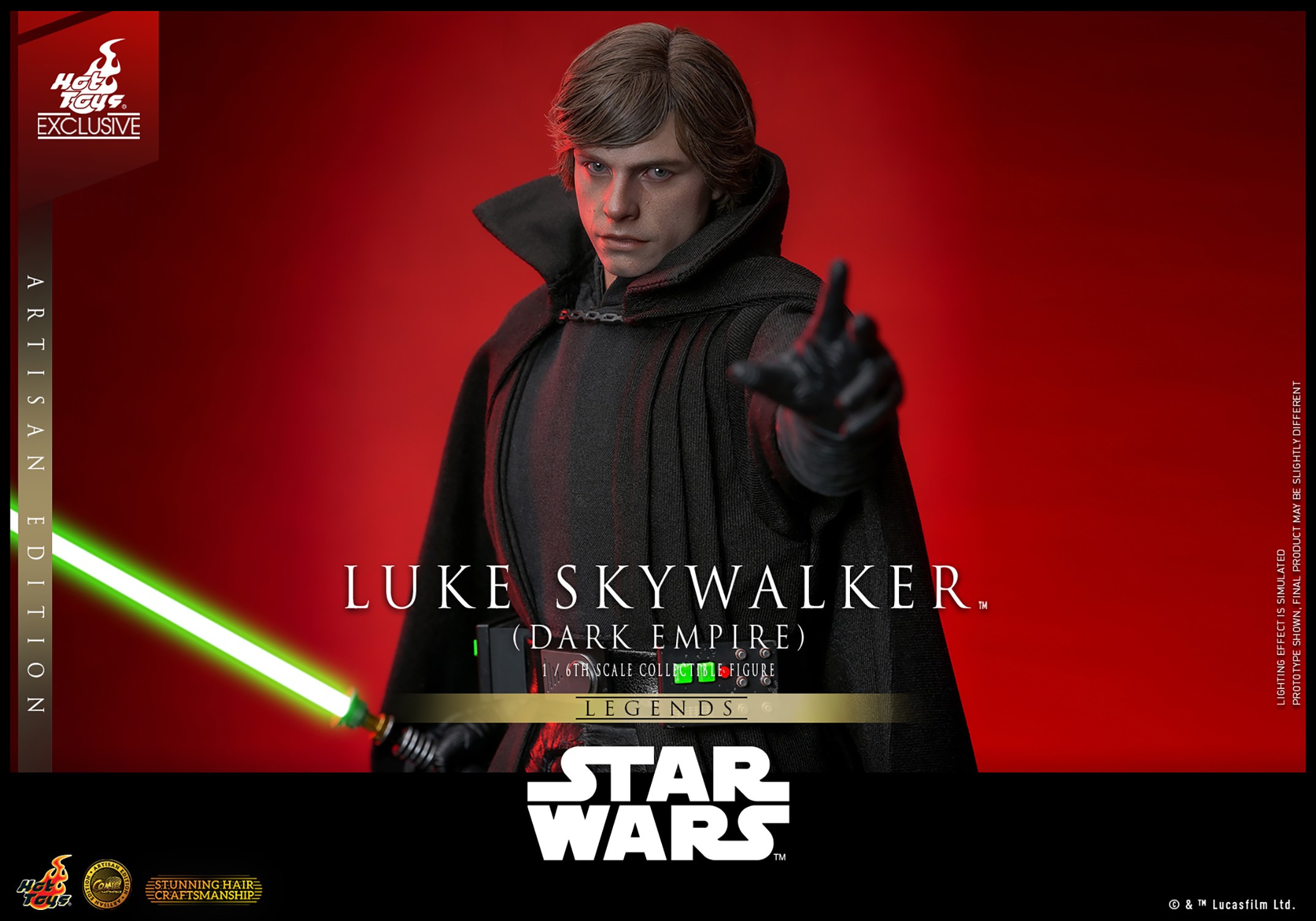Luke Skywalker™ (Dark Empire) (Artisan Edition) (Prototype Shown) View 9