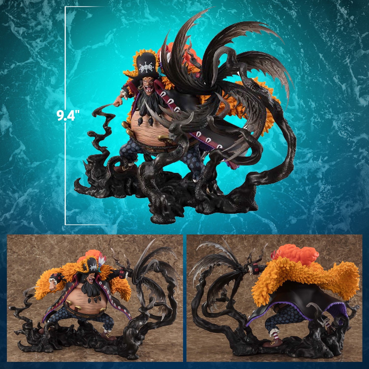 Marshall D. Teach -Kurouzu- Statue by Tamashii Nations