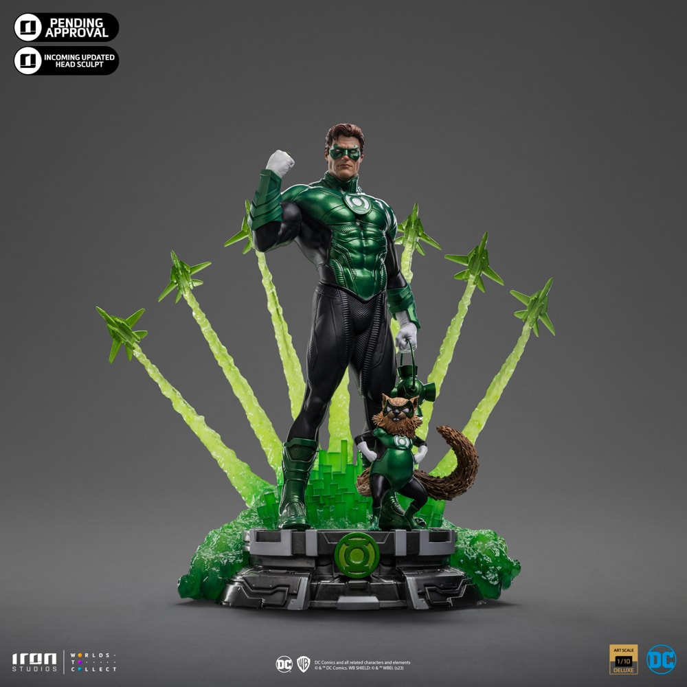 Green Lantern Unleashed Art Scale Deluxe 1:10 Scale Statue