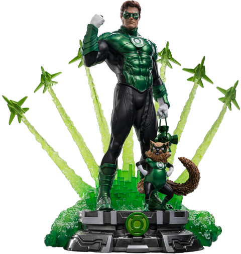 『ＤＣ』 「デラックス・アートスケール」1/10スケール　グリーン・ランタン DC』 「デラックス・アートスケール」1/10スケール グリーン