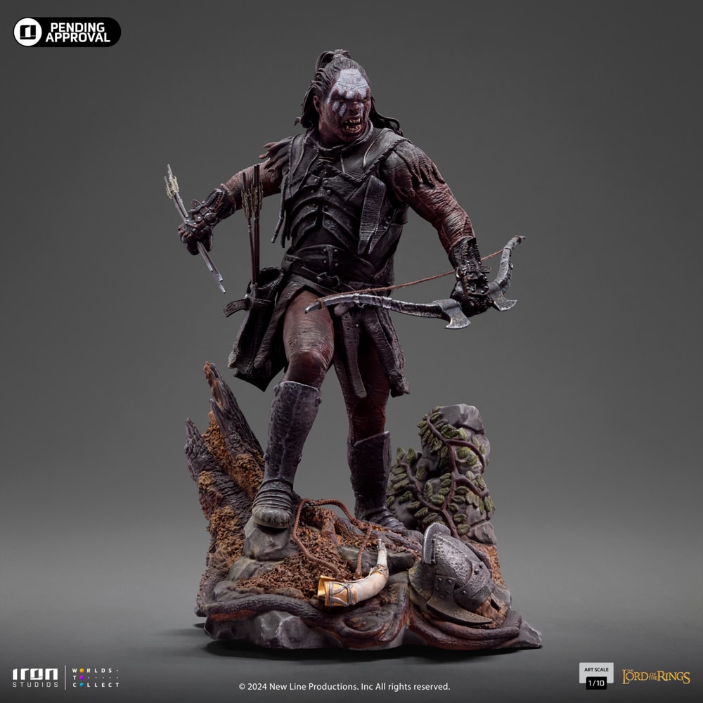 The Lord of the Rings Lurtz Uruk-Hai Leader 1:10 Scale Statue  (Prototype Shown) View 8