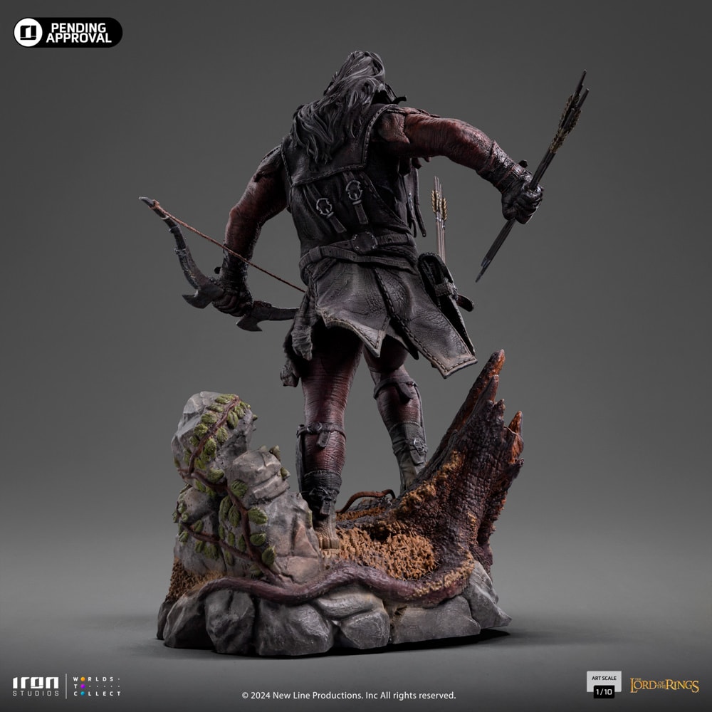 The Lord of the Rings Lurtz Uruk-Hai Leader 1:10 Scale Statue  (Prototype Shown) View 9