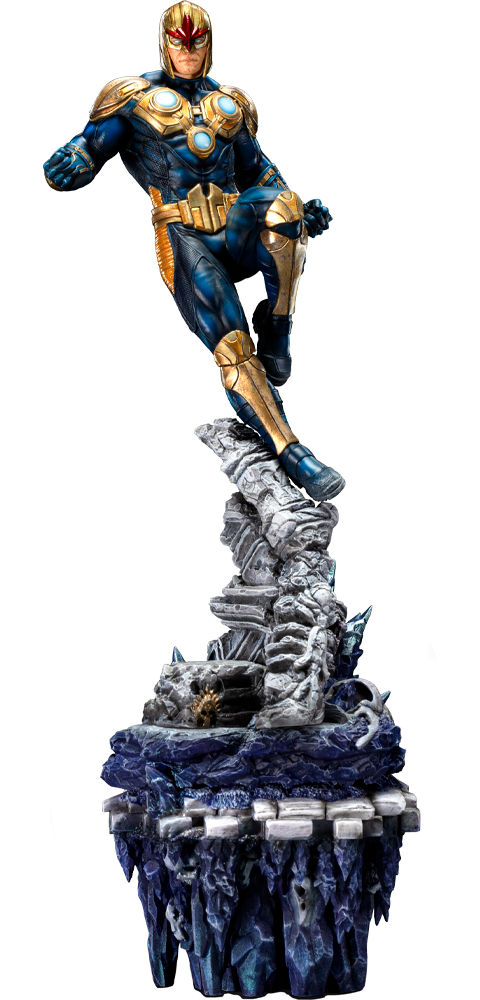 Marvel Nova Deluxe 1:10 Scale Statue  (Prototype Shown) View 13