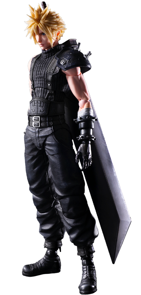 Final Fantasy Cloud Strife Action Figure  (Prototype Shown) View 10