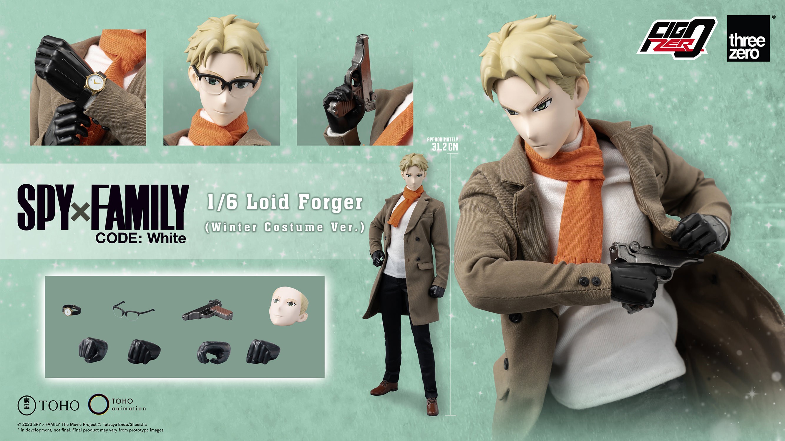 Spy x Family Loid Forger (Winter Costume Ver.) Sixth Scale Figure  (Prototype Shown) View 15