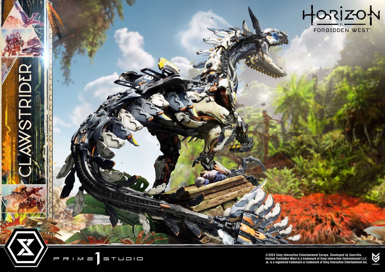Horizon Forbidden West Clawstrider Quarter Scale Statue  (Prototype Shown) View 3