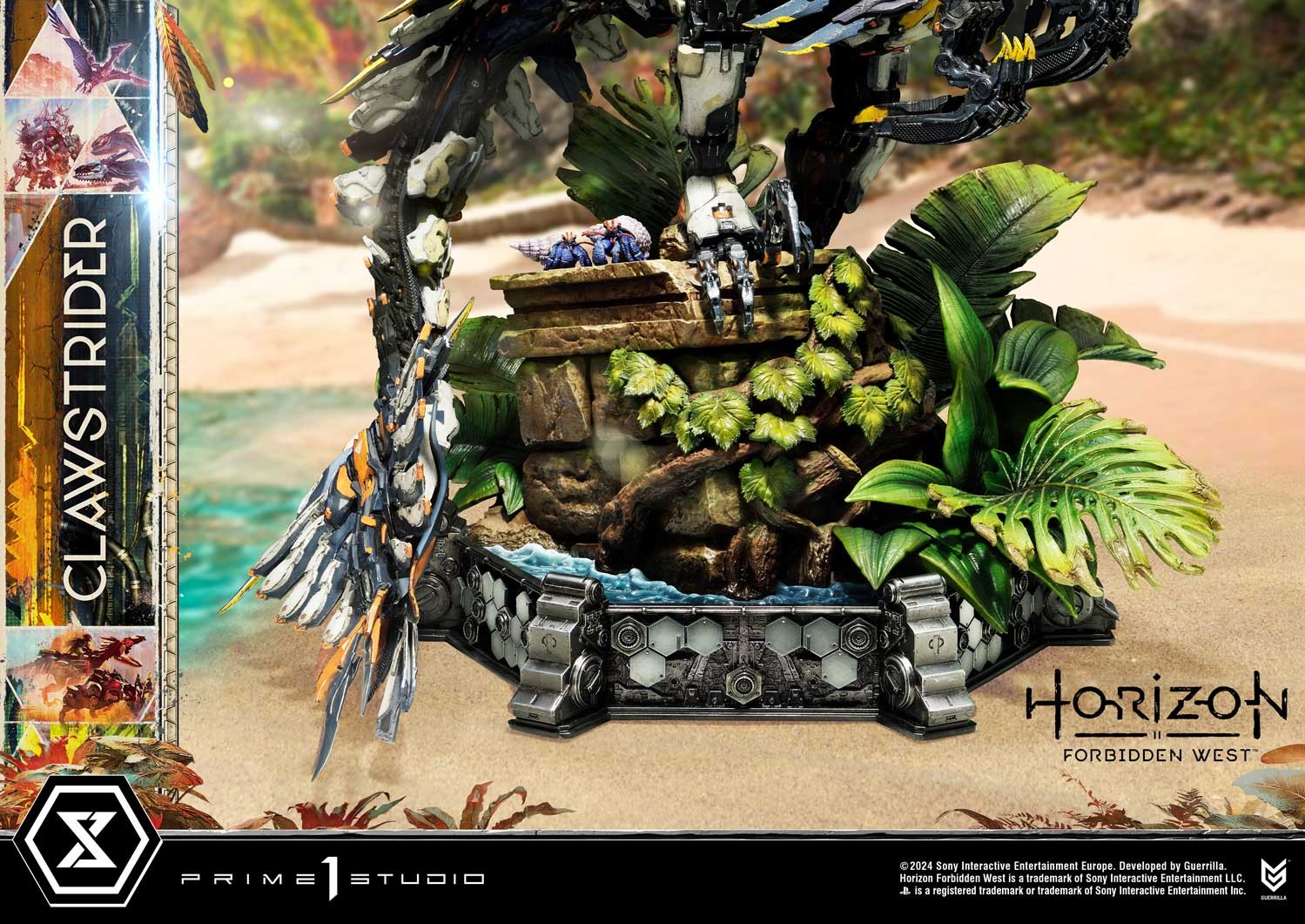 Horizon Forbidden West Clawstrider Quarter Scale Statue  (Prototype Shown) View 4