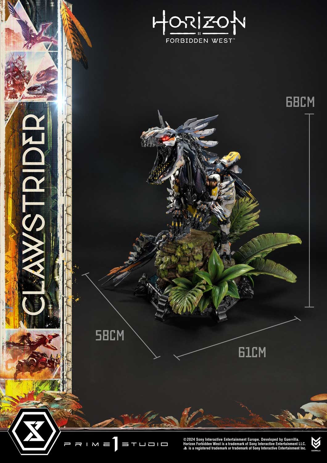 Horizon Forbidden West Clawstrider Quarter Scale Statue  (Prototype Shown) View 9