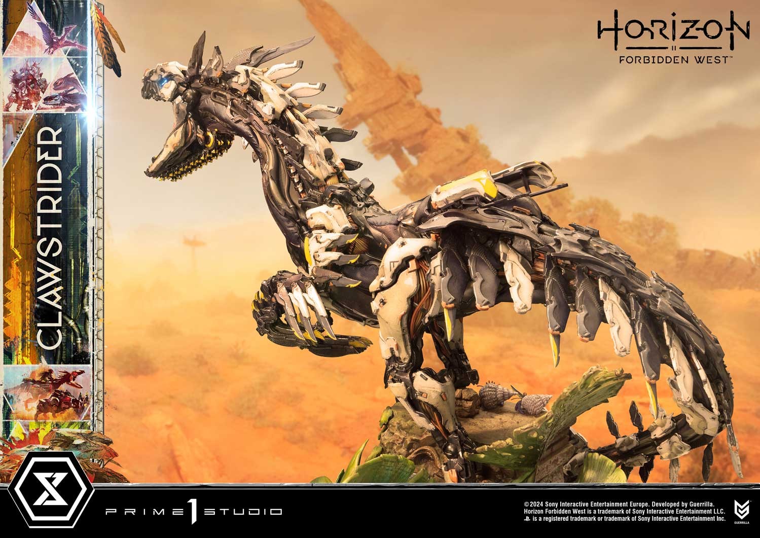 Horizon Forbidden West Clawstrider Quarter Scale Statue  (Prototype Shown) View 6