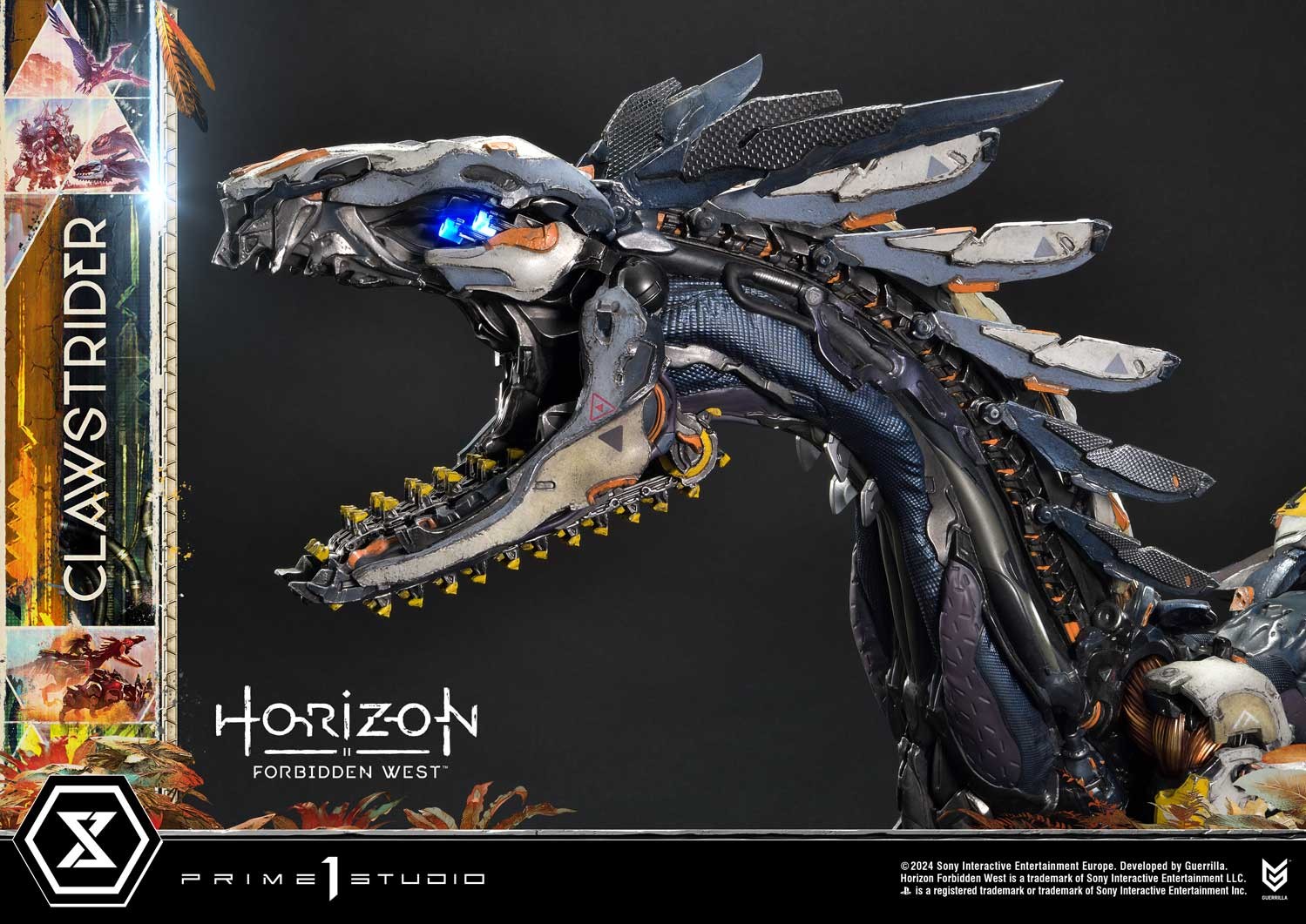 Horizon Forbidden West Clawstrider Quarter Scale Statue  (Prototype Shown) View 14