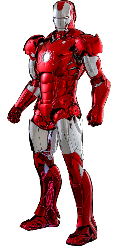Iron Man Mark III (Red & Chrome Version) Sixth Scale Figure