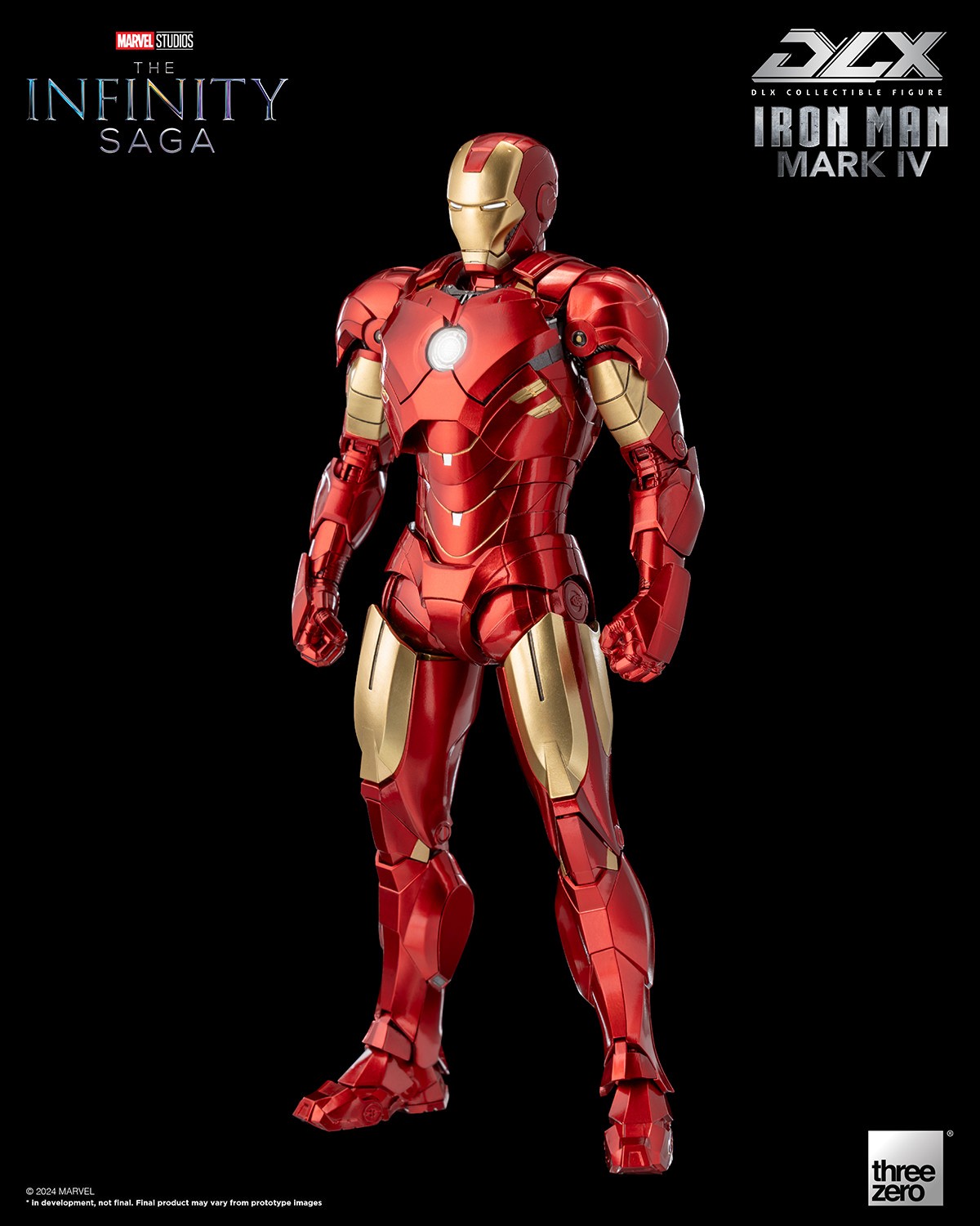 DLX Iron Man Mark 4 Collectible Figure by Threezero