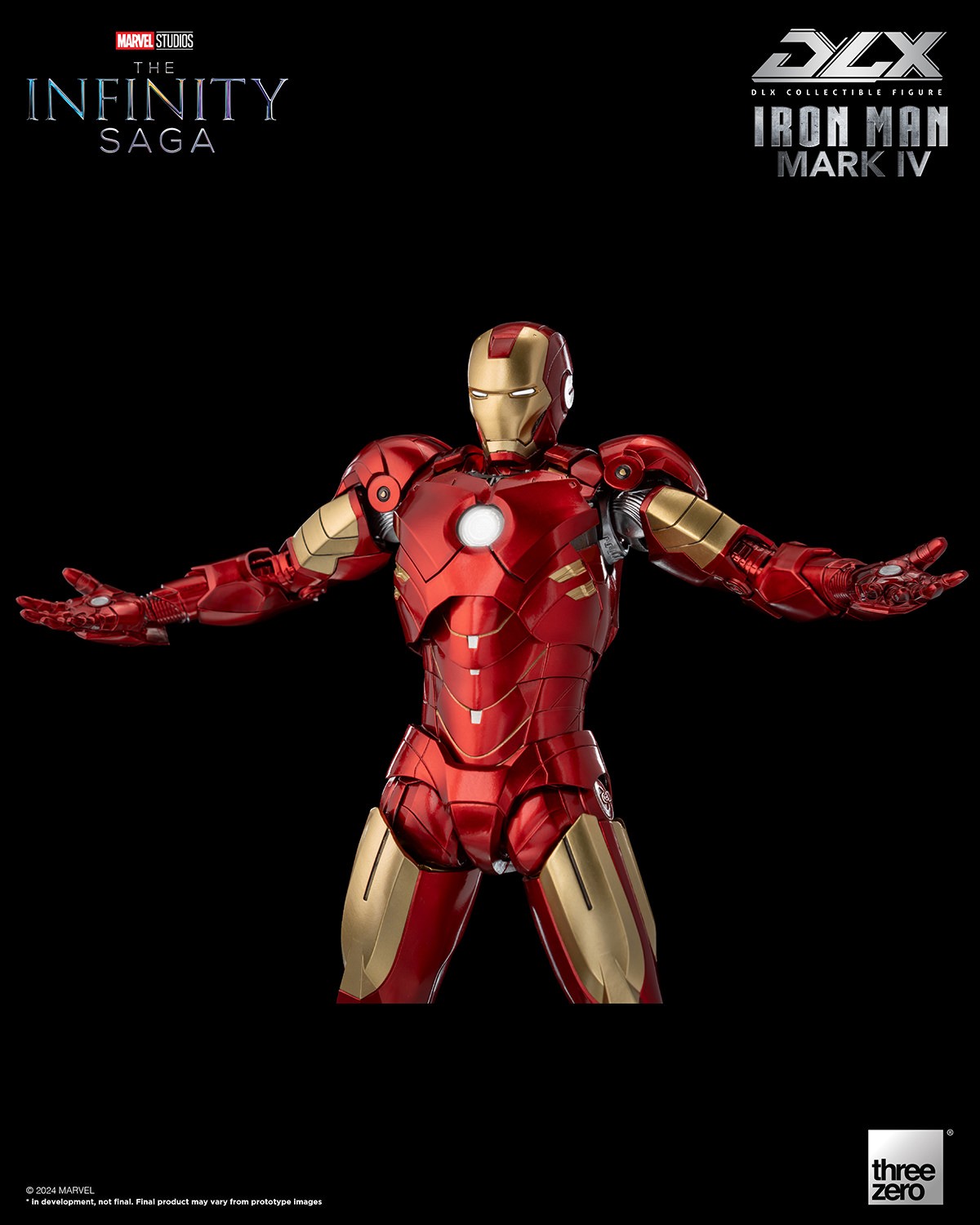 激安通販サイト 人気 Collectible 4 Mark Man Iron DLX Figure Threezero by マジック：ザ・ギャザリング