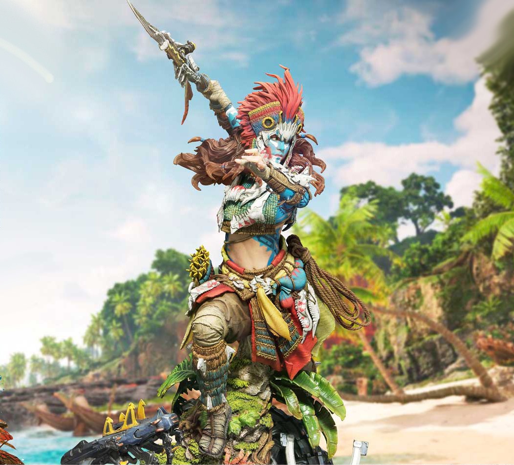 Horizon Forbidden West Aloy Quarter Scale Statue  (Prototype Shown) View 1