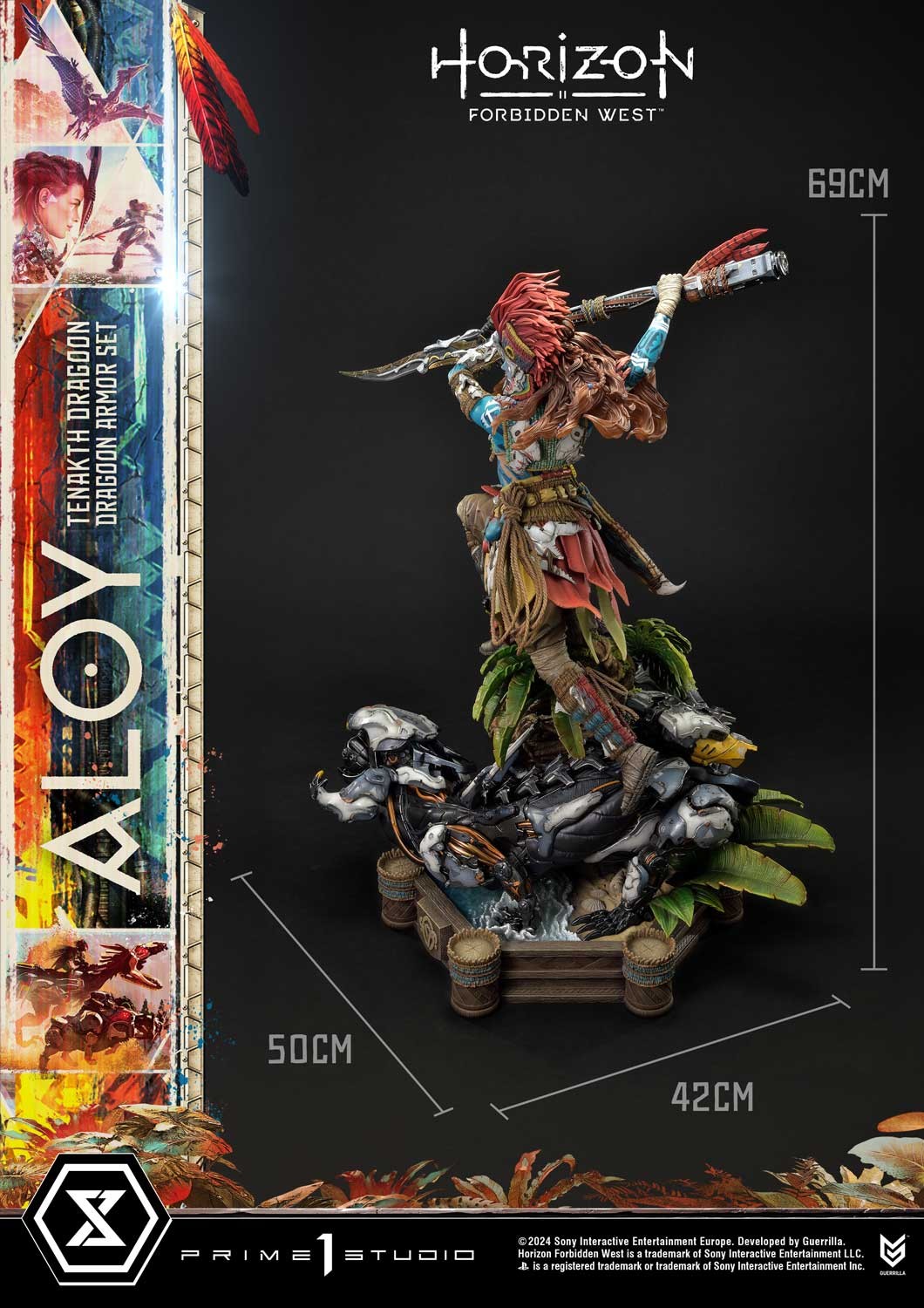 Horizon Forbidden West Aloy Quarter Scale Statue  (Prototype Shown) View 11
