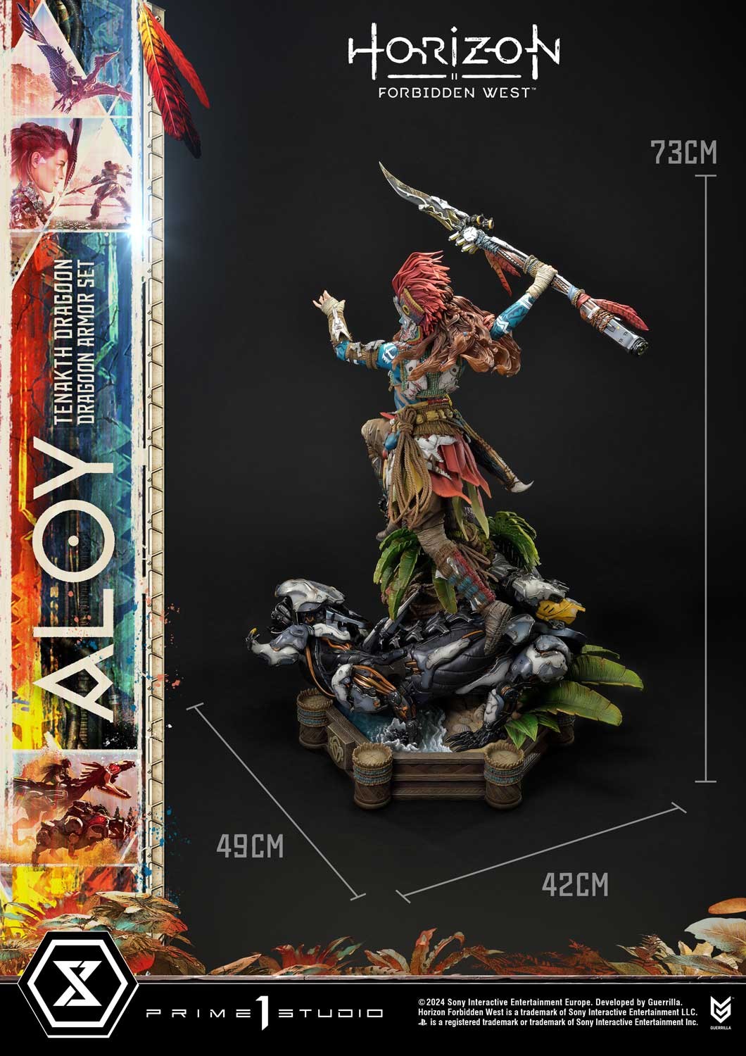 Horizon Forbidden West Aloy Quarter Scale Statue  (Prototype Shown) View 16