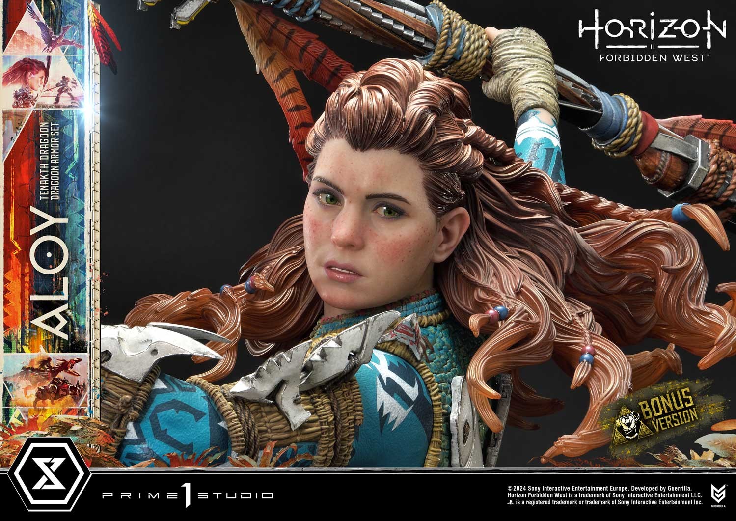 Horizon Forbidden West Aloy (Bonus Version) Quarter Scale Statue  (Prototype Shown) View 9