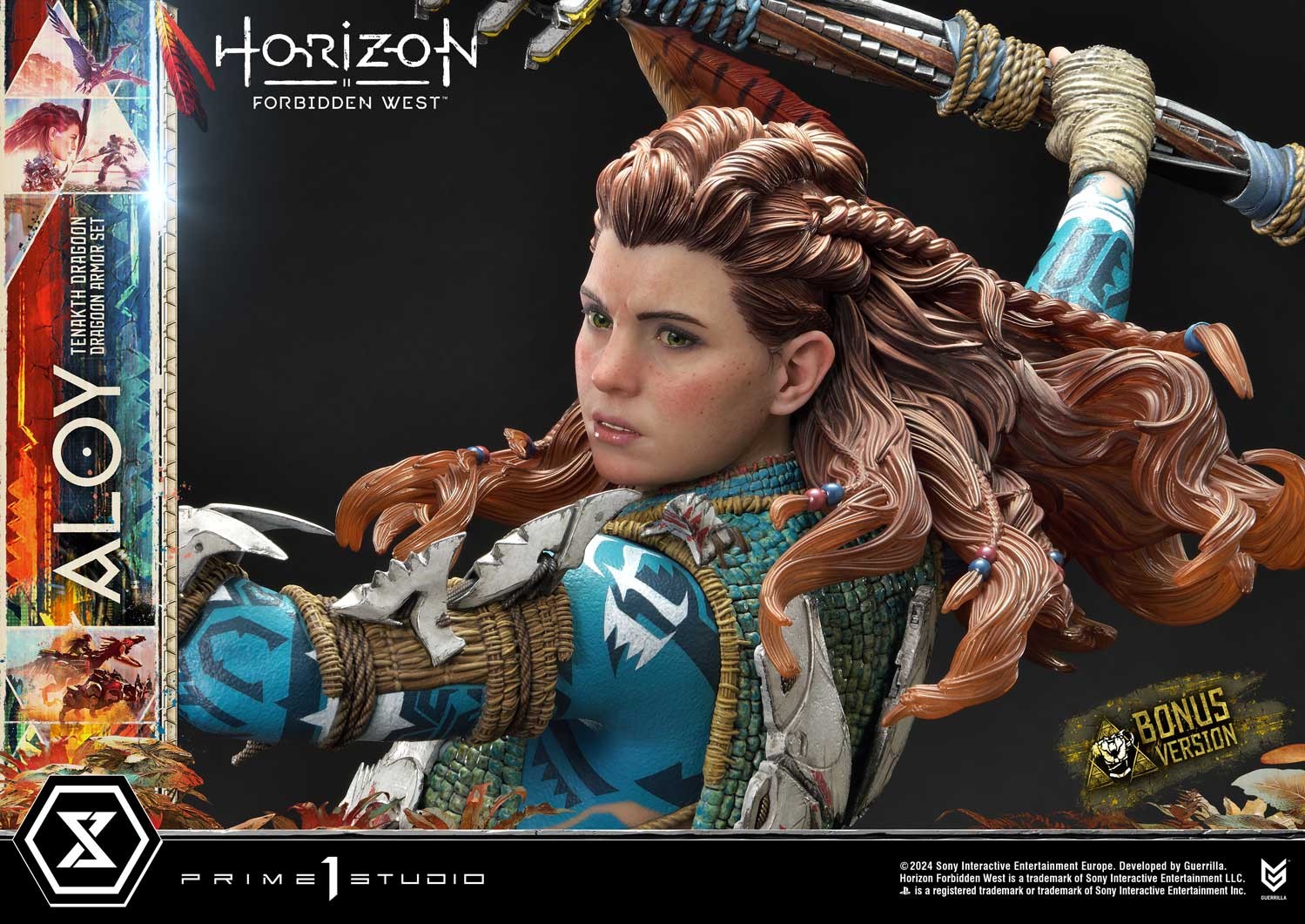 Horizon Forbidden West Aloy (Bonus Version) Quarter Scale Statue  (Prototype Shown) View 11