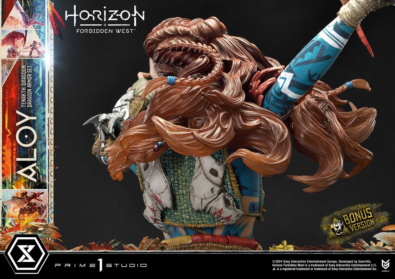 Horizon Forbidden West Aloy (Bonus Version) Quarter Scale Statue  (Prototype Shown) View 12
