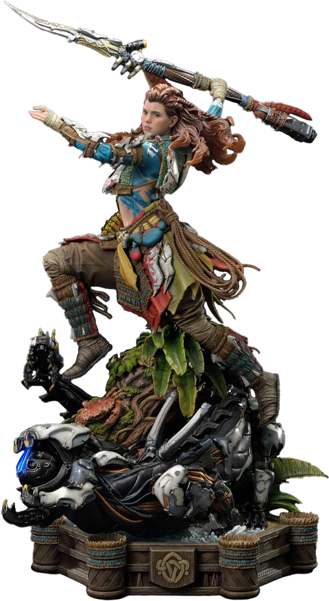 Horizon Forbidden West Aloy (Bonus Version) Quarter Scale Statue  (Prototype Shown) View 16