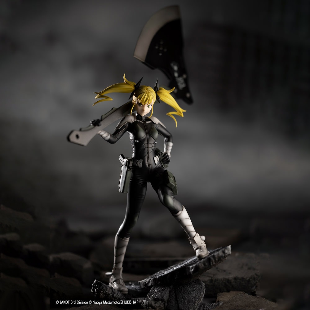 Kaiju No. 8 Kikoru Shinomiya Statues  (Prototype Shown) View 1