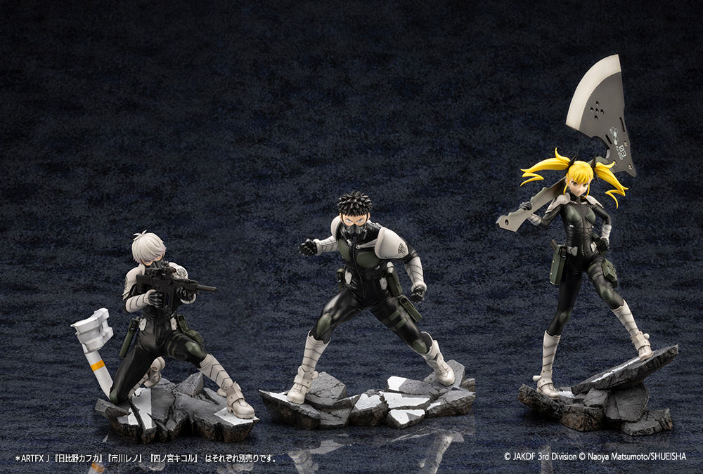 Kaiju No. 8 Kikoru Shinomiya Statues  (Prototype Shown) View 13