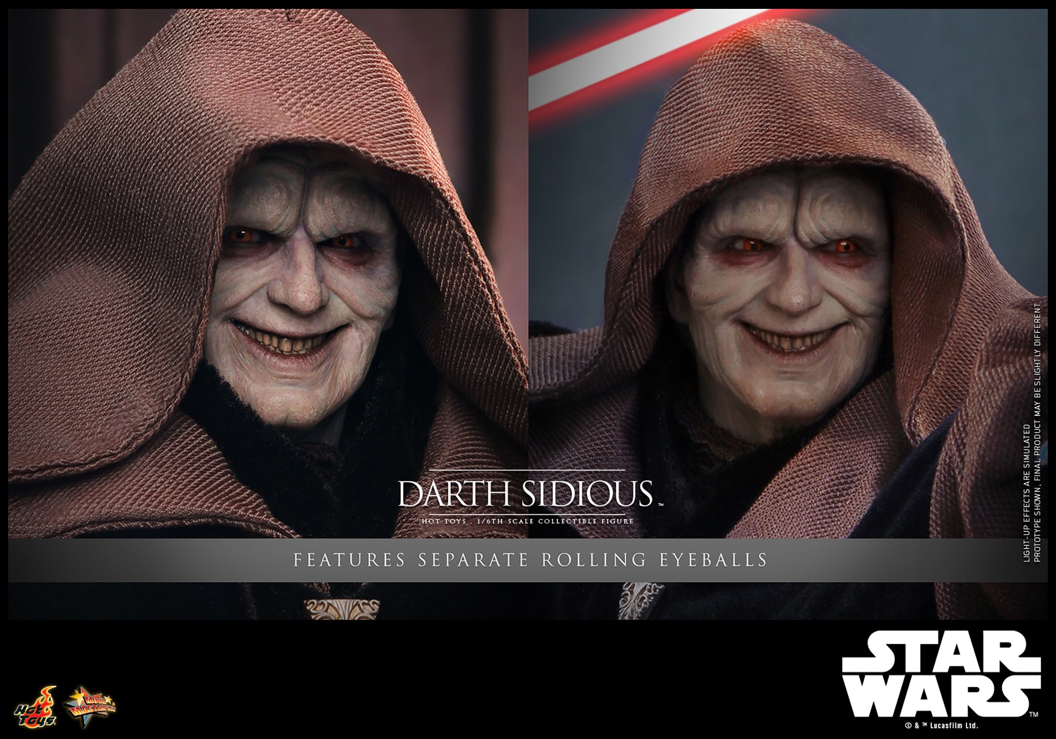 Star Wars Darth Sidious™ Sixth Scale Figure  Collector Edition (Prototype Shown) View 18