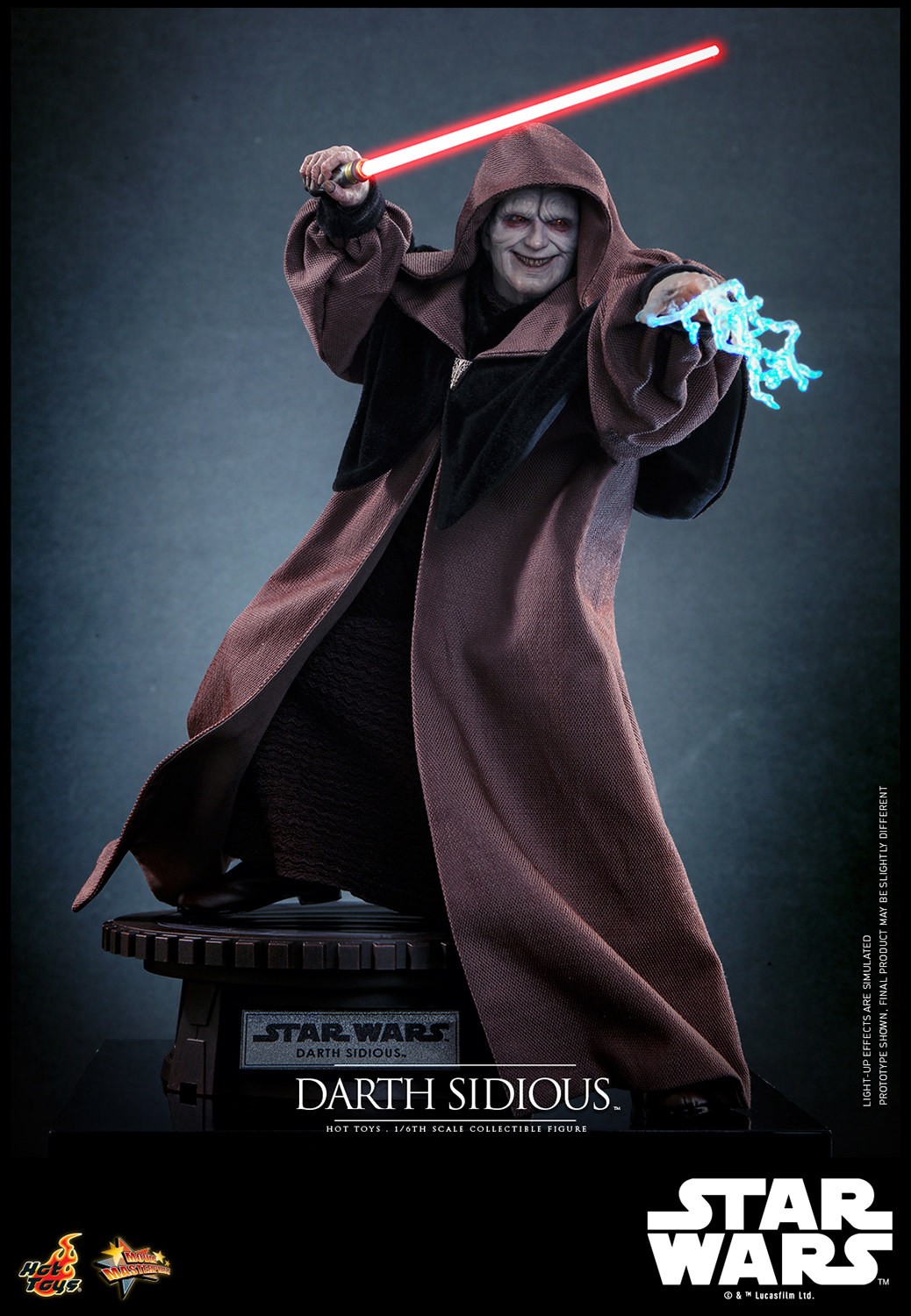 Star Wars Darth Sidious™ (Special Edition) Sixth Scale Figure  (Prototype Shown) View 1