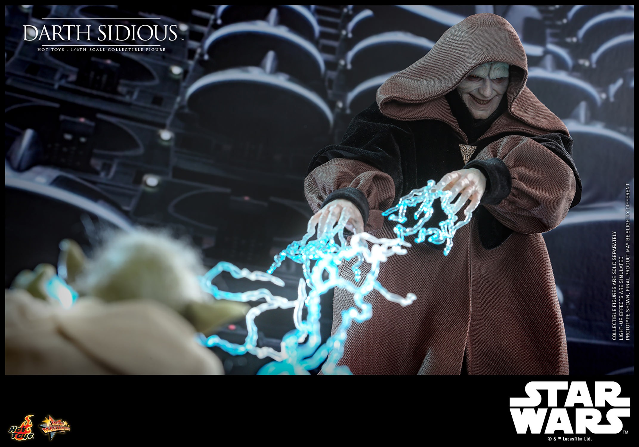 Star Wars Darth Sidious™ (Special Edition) Sixth Scale Figure  (Prototype Shown) View 6