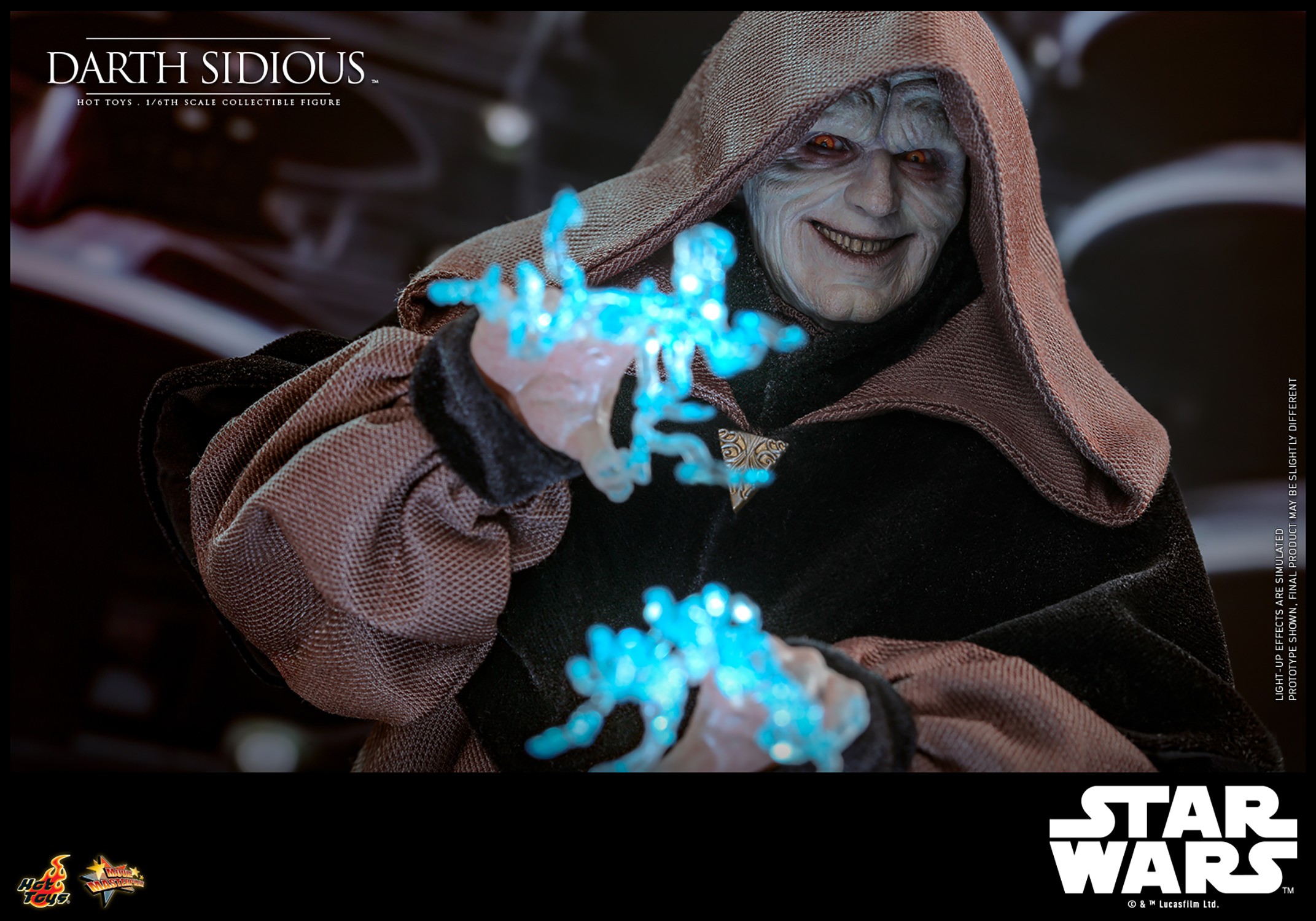 Star Wars Darth Sidious™ (Special Edition) Sixth Scale Figure  (Prototype Shown) View 9