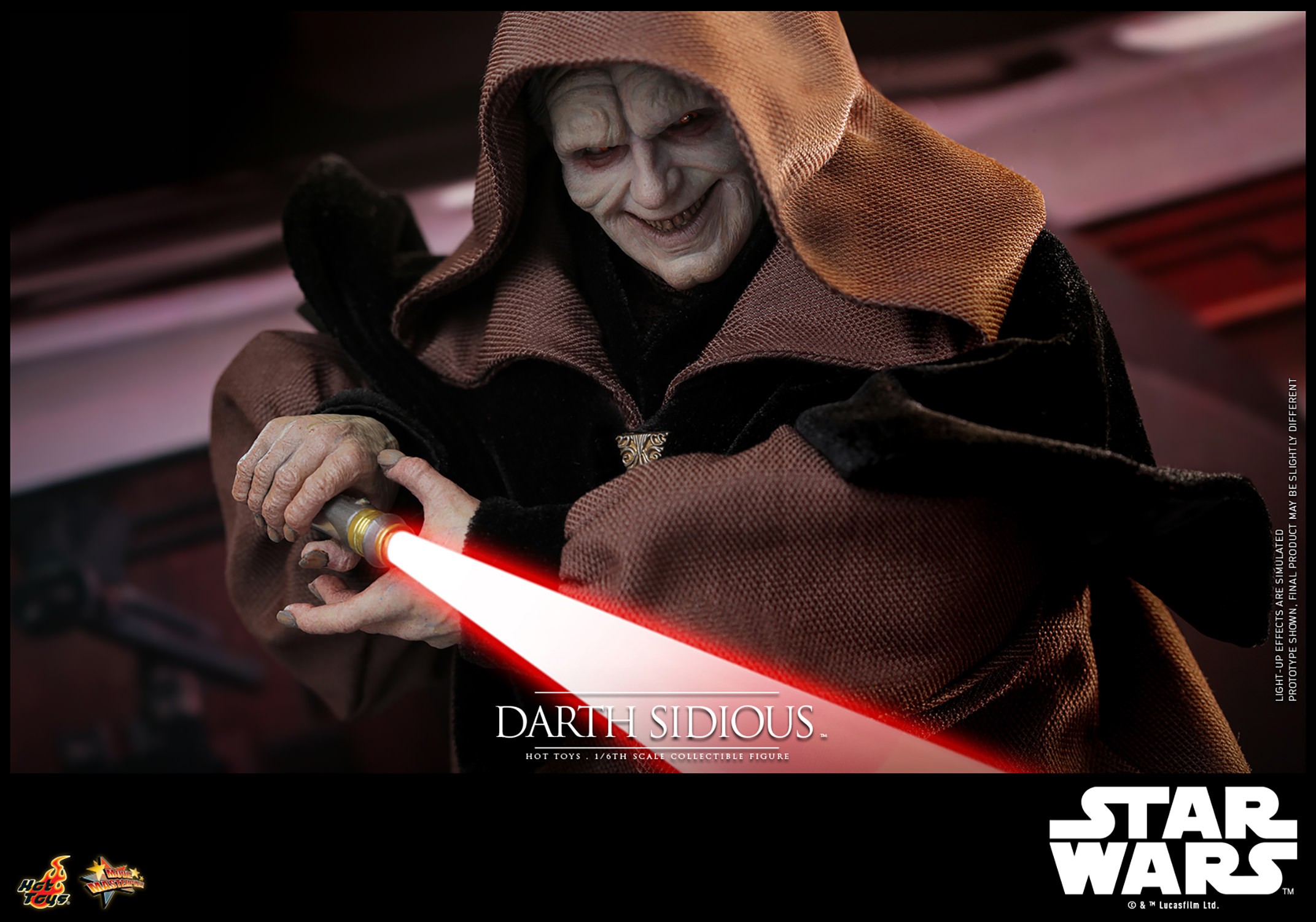 ホットトイズ MMS745 ダース・シディアス1/6 Darth Sidious ホットトイズ MMS745 ダース・シディアス1/6 Darth Sidious