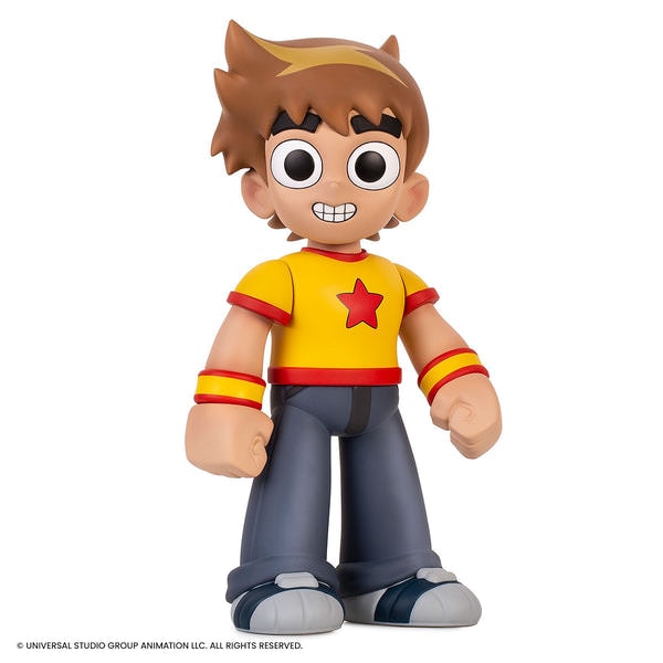 Scott Pilgrim Scott Pilgrim Super Vinyl Collectible Figure  (Prototype Shown) View 7
